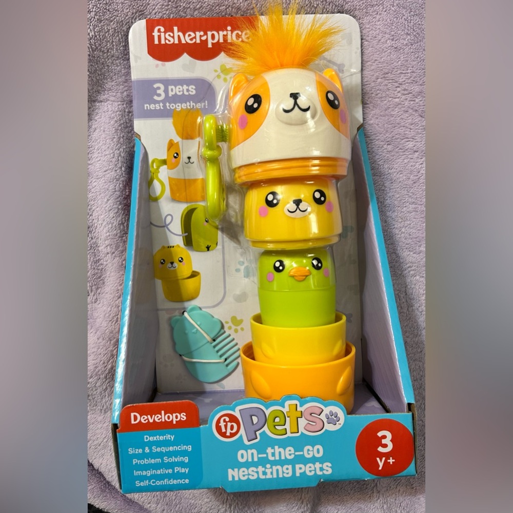 Fisher-Price Pets On-the-Go Nesting Pets